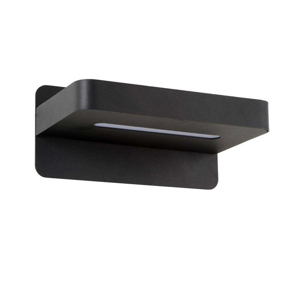 Lucide BedlampjeAtkin met USB oplaadpunt zwart - 77280/05/30